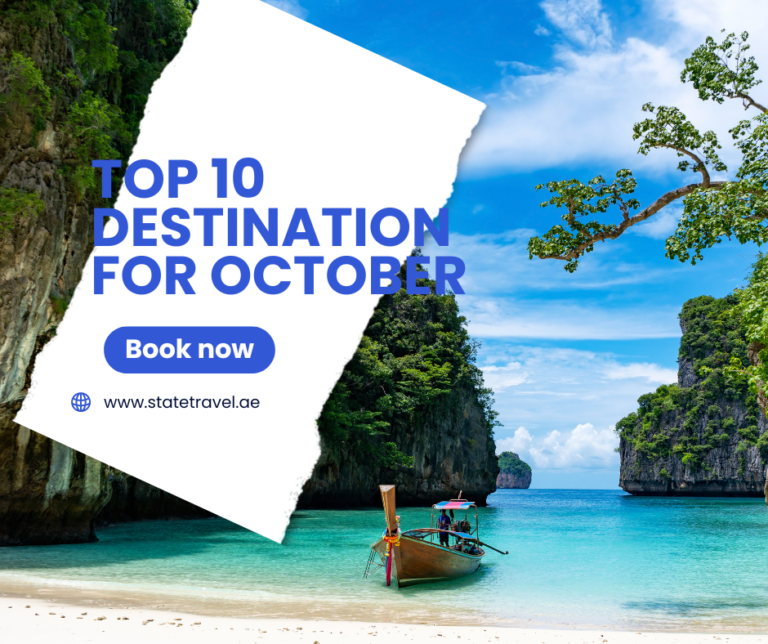 Go to destinations for October